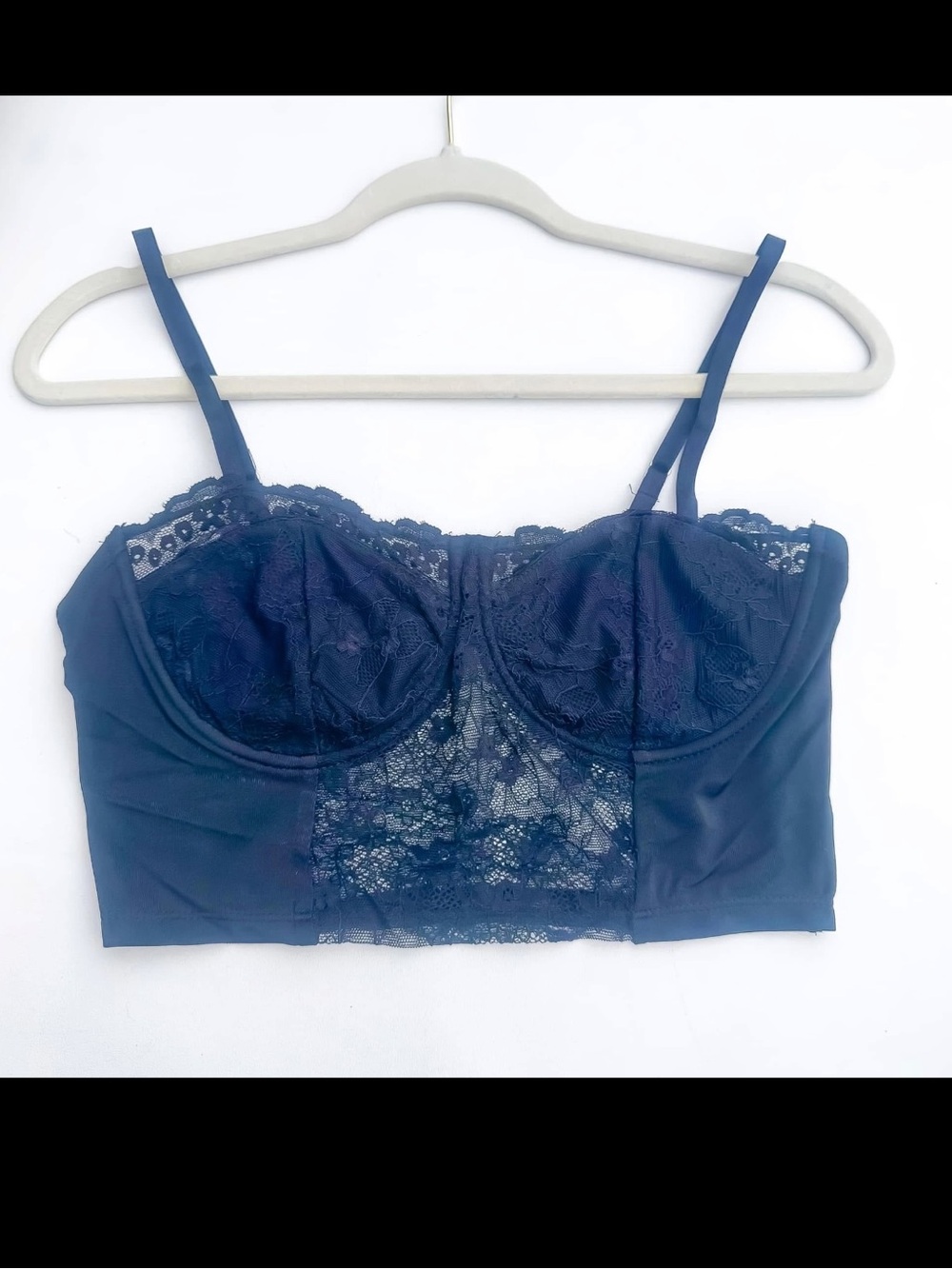 Chic Black Lace Camisole Top